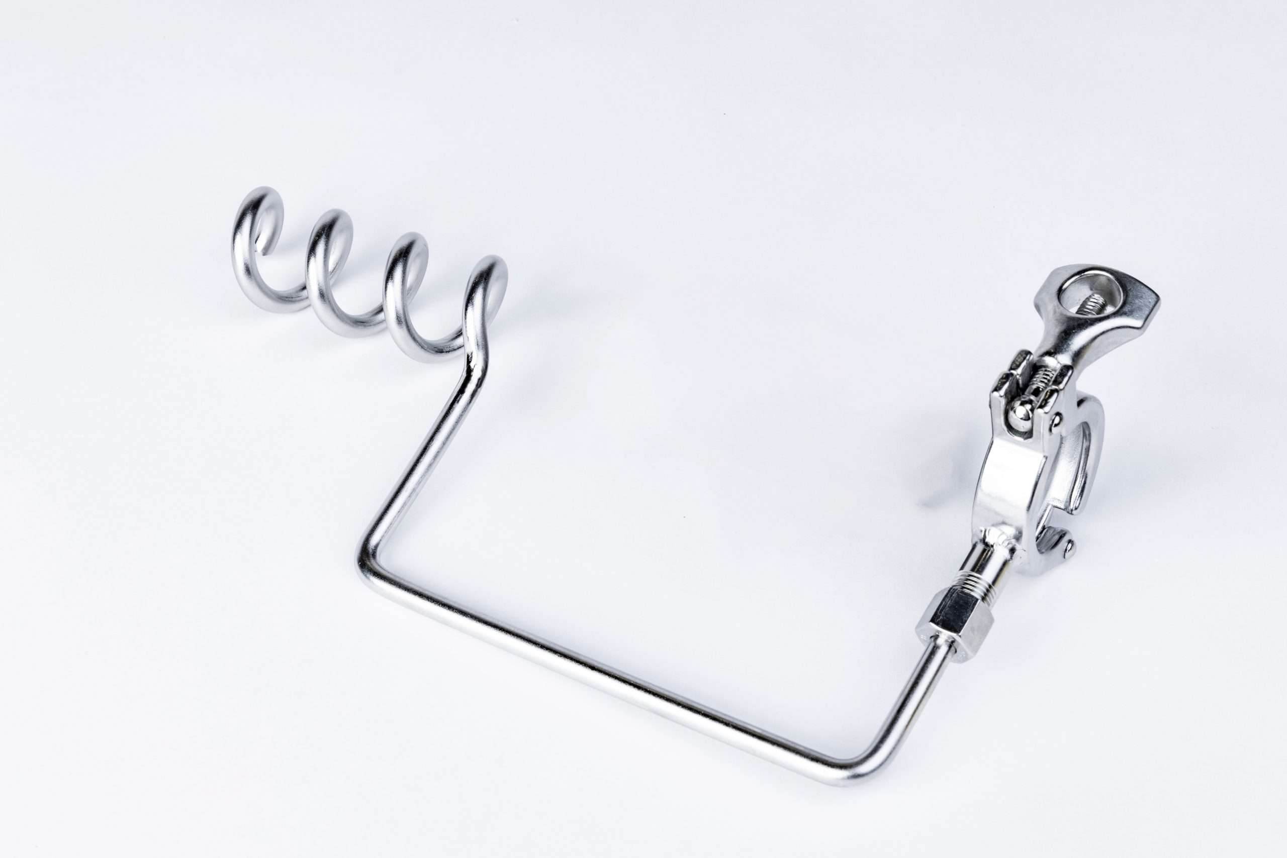 Stainless steel ZETA process fitting used in aseptic pharma applications